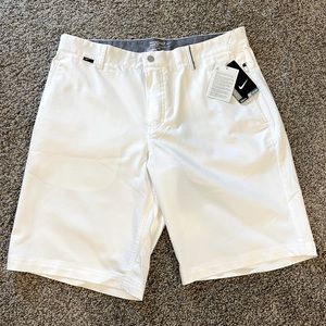 Nike Men's Dri-Fit White Golf Shorts - 34